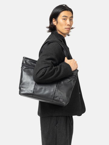 PORTER ALOOF Tote Bag Black, Tote Bags
