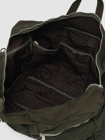 PORTER Crag 2Way Boston Bag (L) Olive, Shoulder Bags