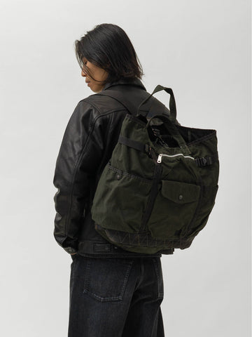 PORTER Crag 2Way Rucksack Olive, Backpacks