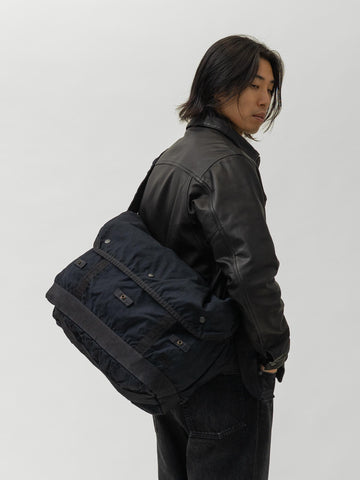 PORTER Crag Messenger Bag (L) Navy, Shoulder Bags