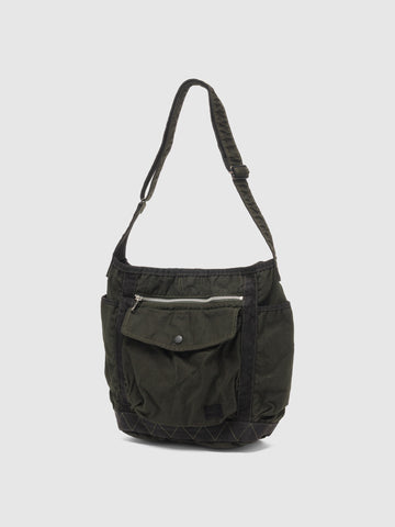 PORTER Crag Shoulder Bag (L) Olive, Shoulder Bags