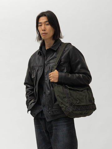 PORTER Crag Shoulder Bag (L) Olive, Shoulder Bags