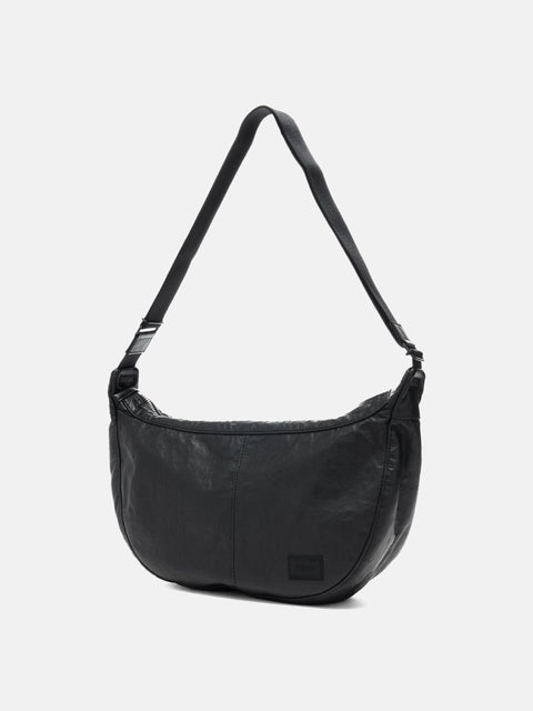 PORTER FREESTYLE Dyneema Leather Shoulder Bag Black #1, Shoulder Bags