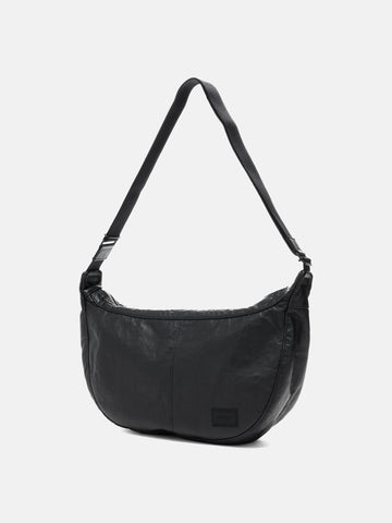 PORTER FREESTYLE Dyneema Leather Shoulder Bag Black #1, Shoulder Bags