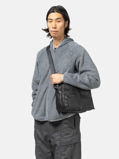 PORTER FREESTYLE Dyneema Leather Shoulder Bag Black #2, Shoulder Bags