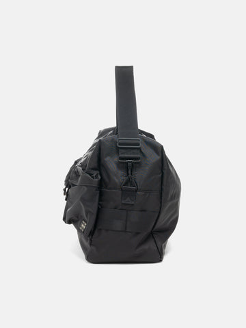 PORTER Force 2Way Duffle Bag Black, Duffel Bags