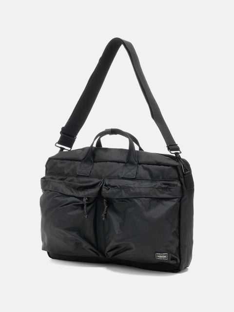 PORTER Force 3Way Briefcase Black, Shoulder Bags