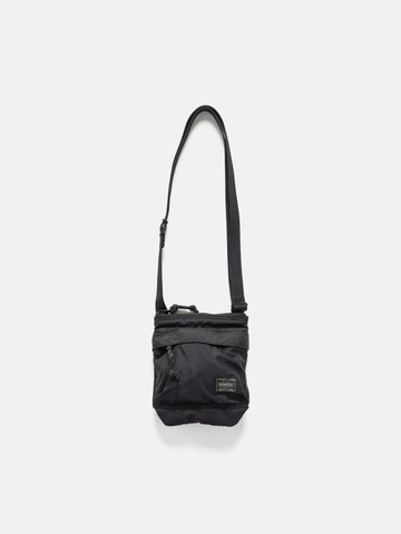 PORTER Force Shoulder Pouch Black, Pouches
