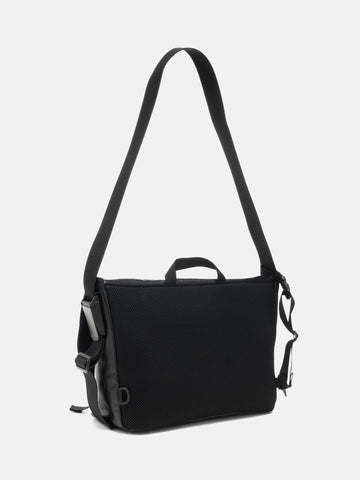 PORTER ALOOF Messenger Bag (L) Black, Shoulder Bags