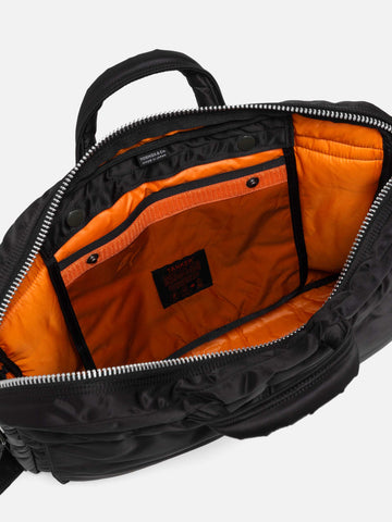 PORTER TANKER 2Way Document Bag Black, Shoulder Bags