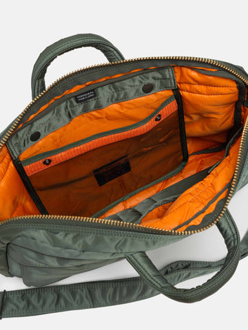 PORTER TANKER 2Way Document Bag Sage Green, Shoulder Bags