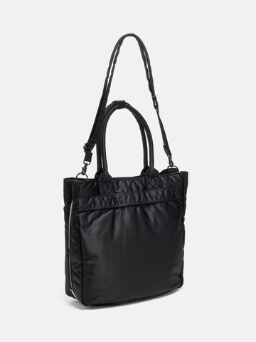 PORTER TANKER Carrying Tote Bag Black, Tote Bags
