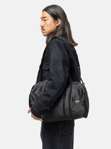PORTER TANKER Drum Bag Black, Duffel Bags