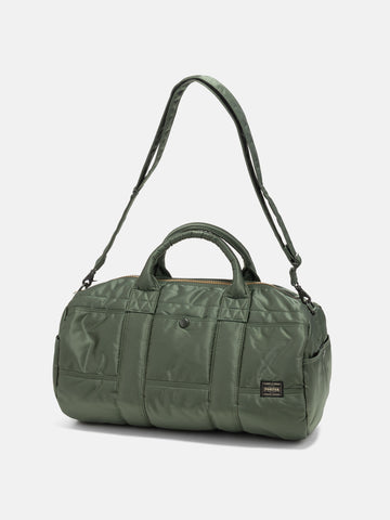 PORTER TANKER Drum Bag Sage Green, Duffel Bags