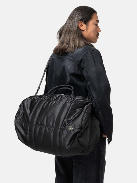 PORTER TANKER Drum Bag (L) Black, Duffel Bags