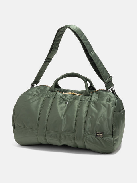 PORTER TANKER Drum Bag (L) Sage Green, Duffel Bags