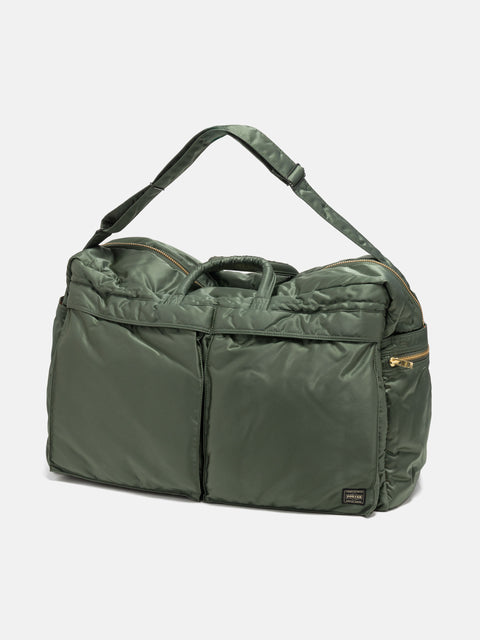 PORTER TANKER Duffel Bag (L) Sage Green, Duffel Bags