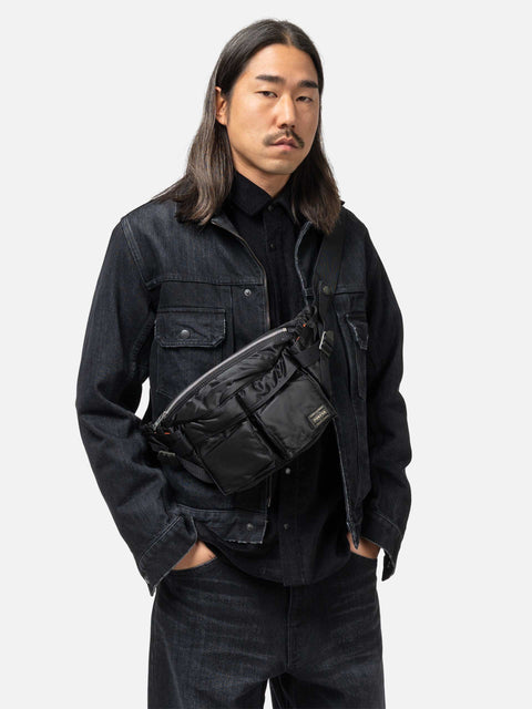 PORTER TANKER Fanny Pack Black, Waist Bags