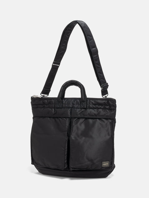 PORTER TANKER Helmet Bag Black, Shoulder Bags