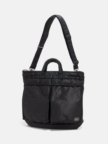 PORTER TANKER Helmet Bag Black, Shoulder Bags