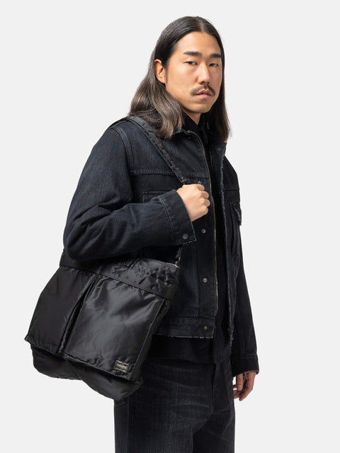 PORTER TANKER Helmet Bag Black, Shoulder Bags