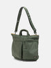 PORTER TANKER Helmet Bag Sage Green, Shoulder Bags