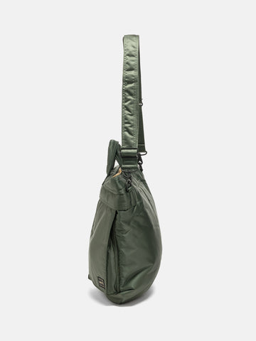 PORTER TANKER Helmet Bag Sage Green, Shoulder Bags