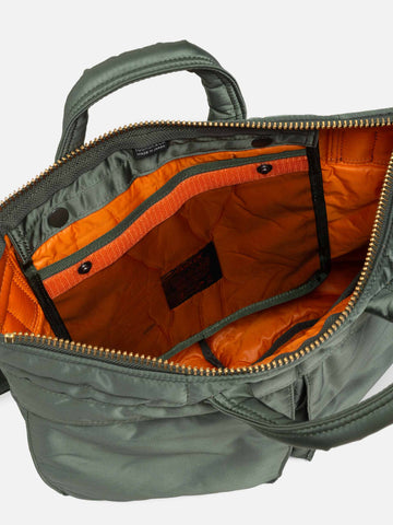 PORTER TANKER Helmet Bag Sage Green, Shoulder Bags