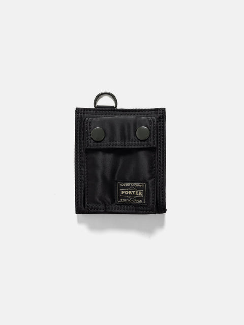 PORTER TANKER Pocket Wallet Black, Wallets