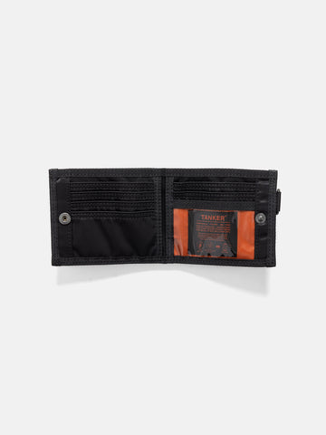 PORTER TANKER Pocket Wallet Black, Wallets