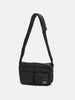 PORTER TANKER Sling Bag w/ Zip Black, Shoulder Bags
