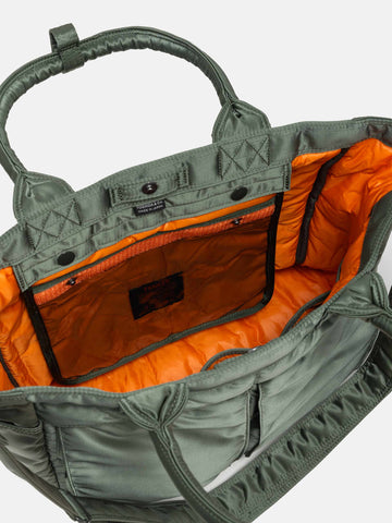 PORTER TANKER Tote Bag (L) Sage Green, Tote Bags