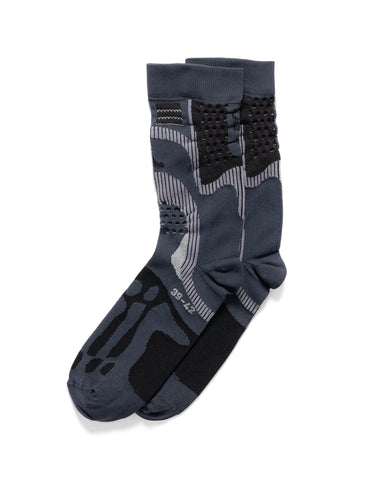 ROA Bone Socks Dark Grey, Accessories