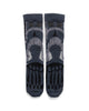 ROA Bone Socks Dark Grey, Accessories