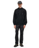 ROA Heavy Half Zip Black, Sweaters