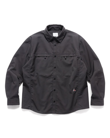 ROA Klopman Paneling Shirt Charcoal, Shirts