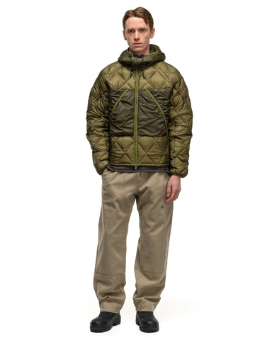 ROA Light Down Jacket Olive Branch, Outerwear