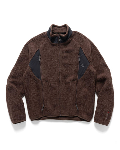 ROA Polartec Fleece Jacket Dark Brown, Outerwear