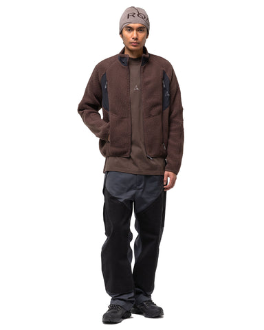 ROA Polartec Fleece Jacket Dark Brown, Outerwear