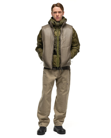 ROA Synthetic Insulated Vest Taupe, Outerwear