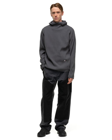 ROA Thermal Waffle Hoodie Asphalt, Sweaters