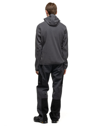 ROA Thermal Waffle Hoodie Asphalt, Sweaters