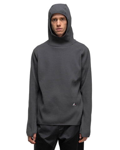 ROA Thermal Waffle Hoodie Asphalt, Sweaters