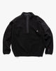 ROA Polartec Fleece Button Up Black, Sweaters