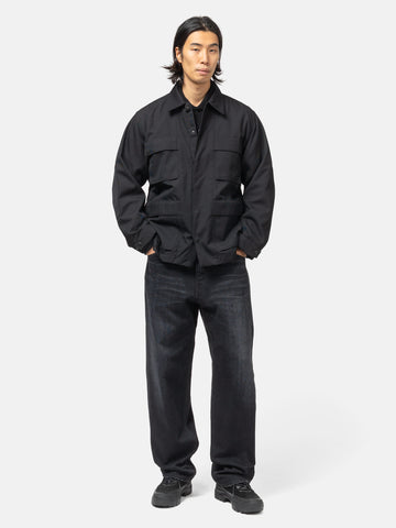 HAVEN Recon Jacket - Super 100 Wool Gabardine Black, Jackets
