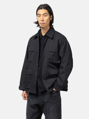 HAVEN Recon Jacket - Super 100 Wool Gabardine Black, Jackets