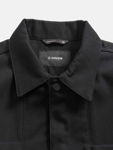 HAVEN Recon Jacket - Super 100 Wool Gabardine Black, Jackets