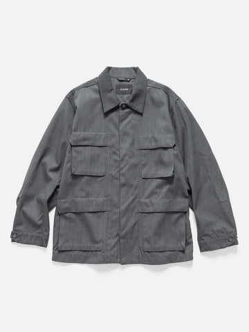 HAVEN Recon Jacket - Super 100 Wool Gabardine Charcoal, Jackets