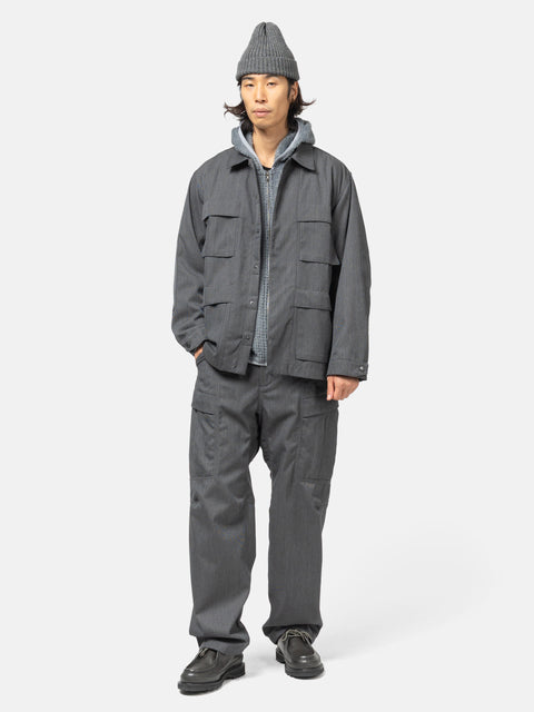 HAVEN Recon Jacket - Super 100 Wool Gabardine Charcoal, Jackets