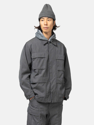 HAVEN Recon Jacket - Super 100 Wool Gabardine Charcoal, Jackets